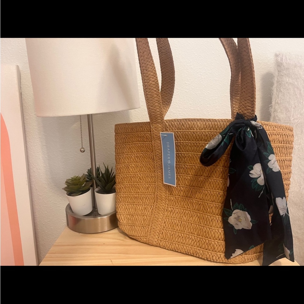 Draper James Woven Tote